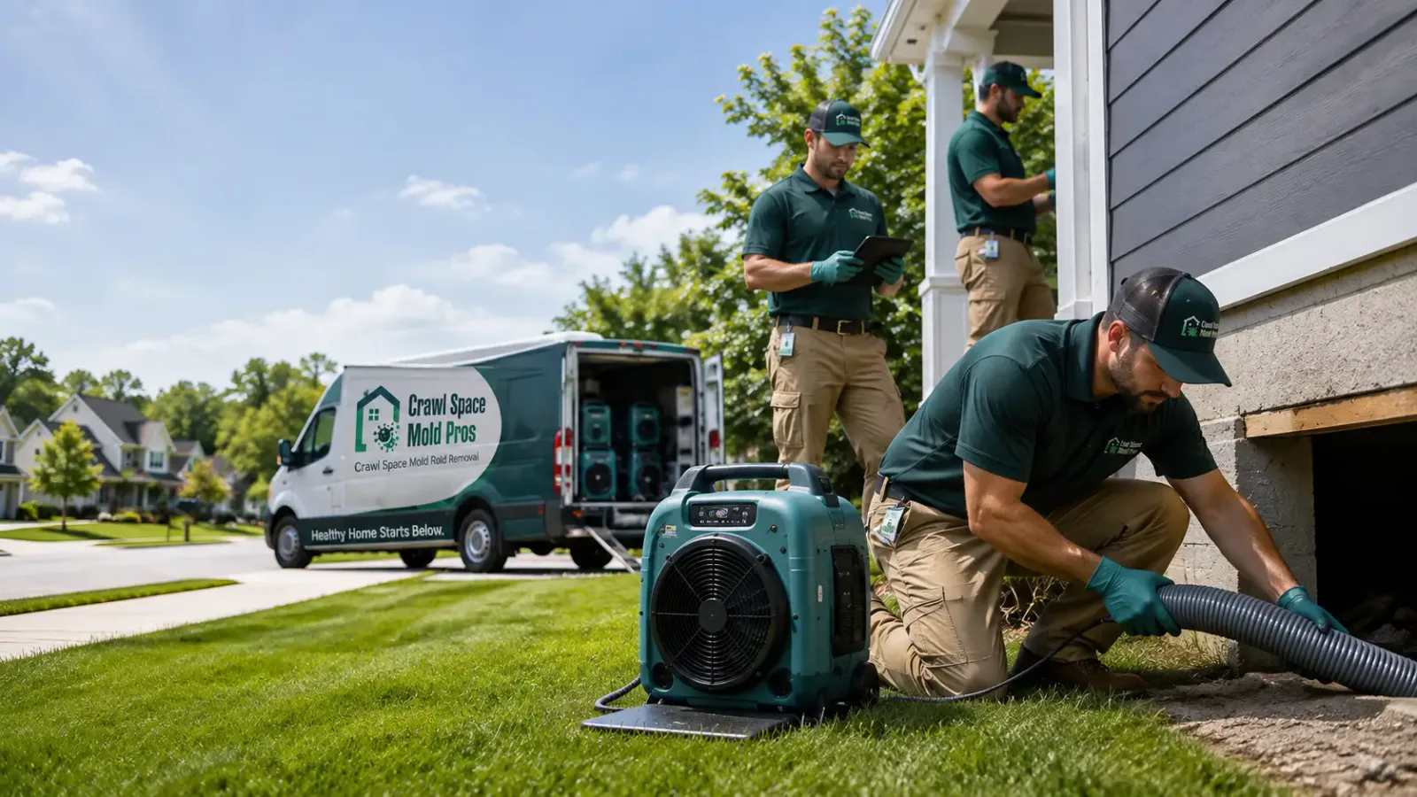 Crawl Space Mold Removal in Hermosa, SD